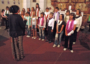 Letní koncert Chlumčanského dětského sboru 2009